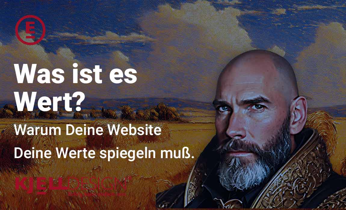 WEBDESIGN UNTERNEHMENSWERTE WEBSITE